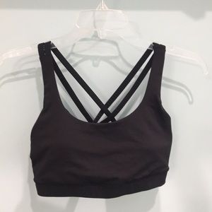Lululemon Energy Bra Size 6 Black